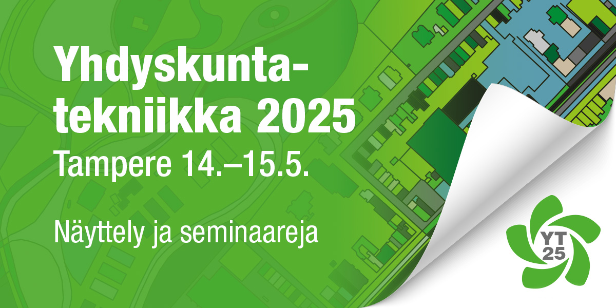 Yhdyskuntatekniikka 2025 -näyttely Tampereella
