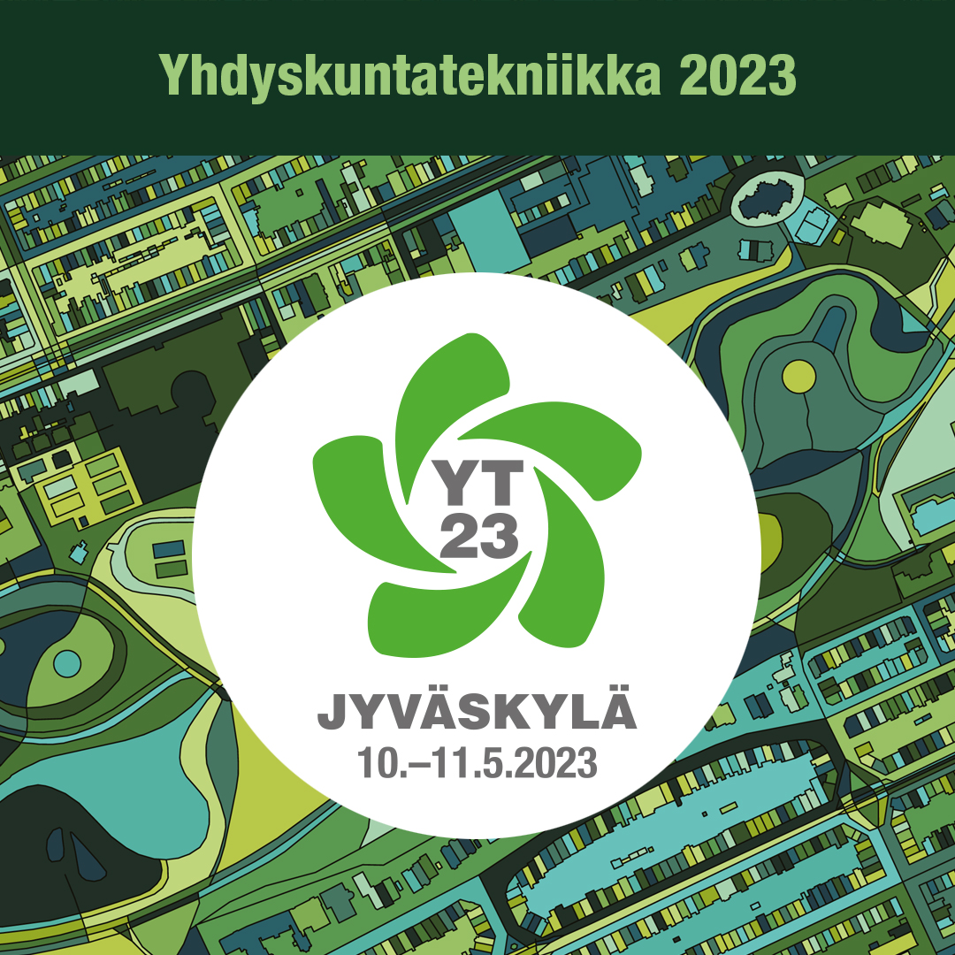 Olemme mukana Yhdyskuntatekniikka 2023 -näyttelyssä osastolla B660